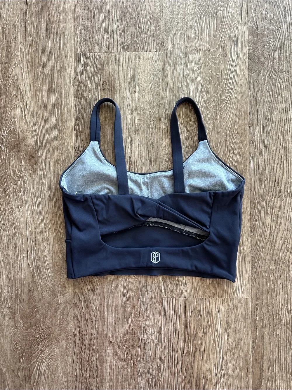 Born Primitive Your Go‎ To Sports Bra Dark Blue XS Athletic Workout Crossfit